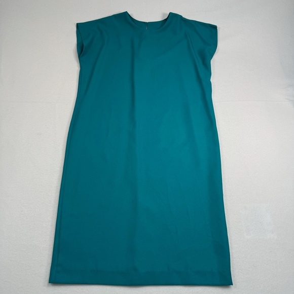 Lady Carol 2 Piece Midi Shift Dress Pattern Jacket Womens Sz 14 Art To Wear Vtg - Picture 8 of 16